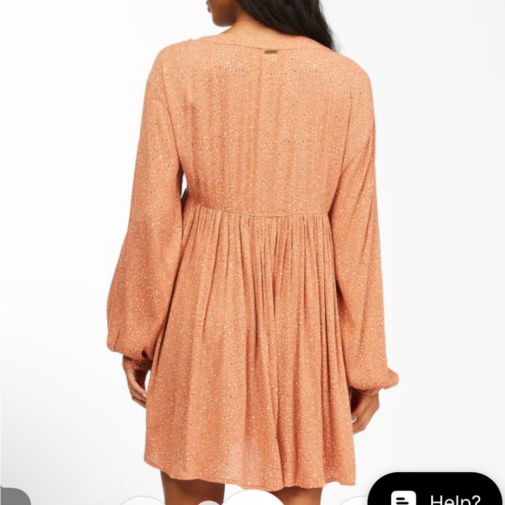 WOMEN'S BILLABONG ON THE WAY BABYDOLL DRESS - Picture 3 of 7